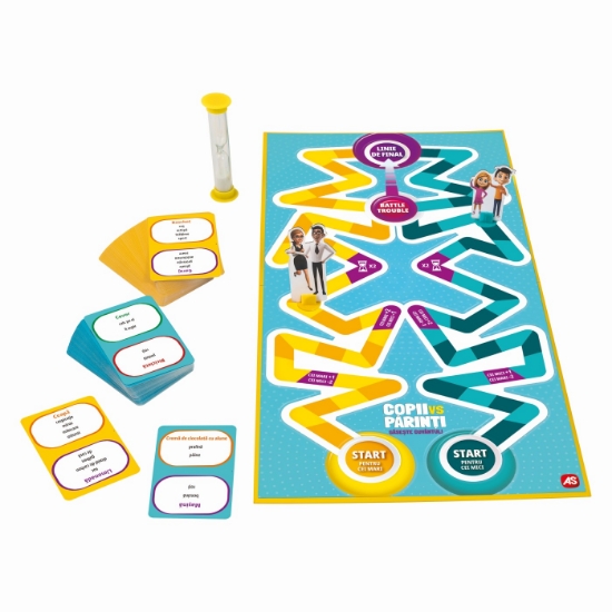 Imagine JOC DE SOCIETATE COPII VS PARINTI GASESTE CUVANTUL