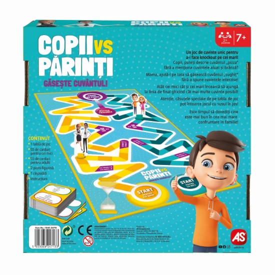 Imagine JOC DE SOCIETATE COPII VS PARINTI GASESTE CUVANTUL