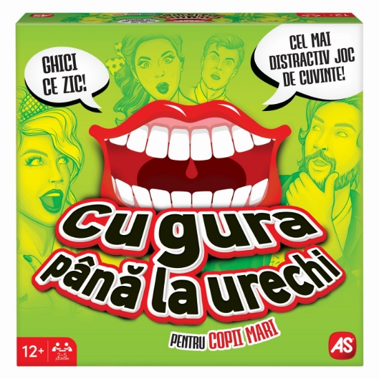 Imagine JOC CU GURA PANA LA URECHI PENTRU COPII MARI