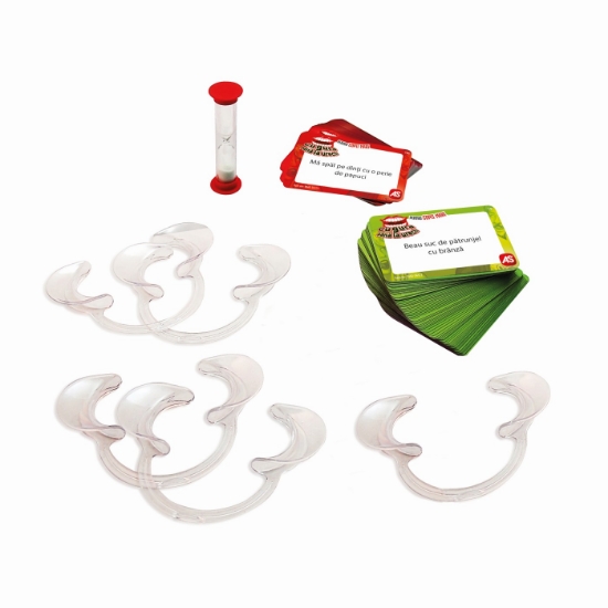 Imagine JOC CU GURA PANA LA URECHI PENTRU COPII MARI