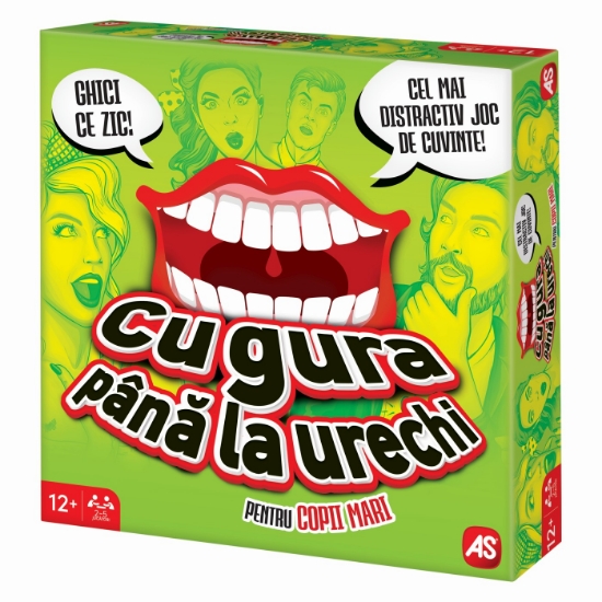 Imagine JOC CU GURA PANA LA URECHI PENTRU COPII MARI