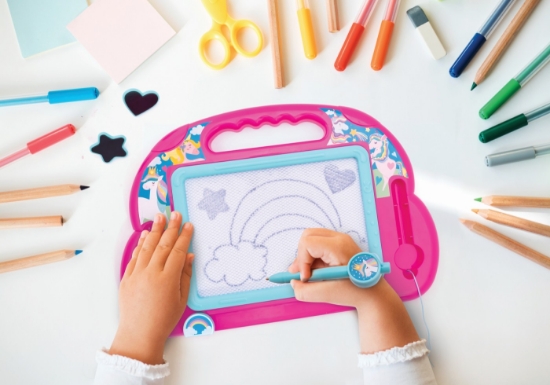 Imagine Tabla magnetică de desen Magic Scribbler Fantasy Dreams