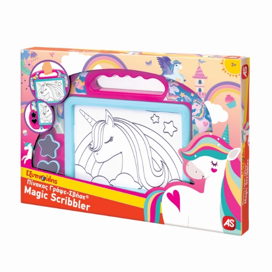 Imagine Tabla magnetică de desen Magic Scribbler Fantasy Dreams