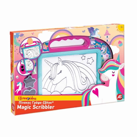 Imagine Tabla magnetică de desen Magic Scribbler Fantasy Dreams
