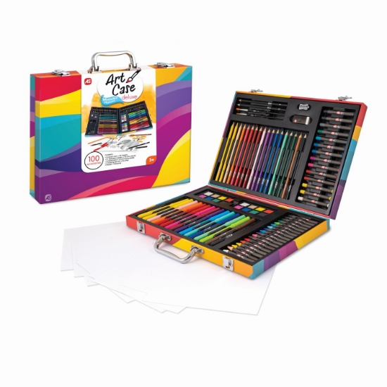 Imagine Husă pentru desen Deluxe 100 accesorii