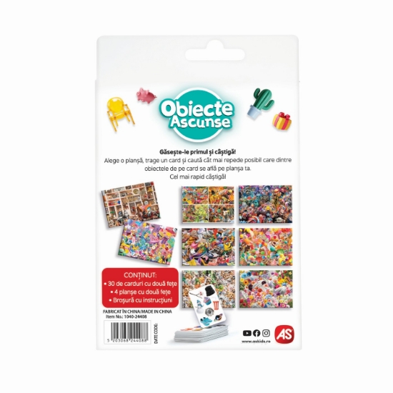 Imagine JOC DE CARTI OBIECTE ASCUNSE