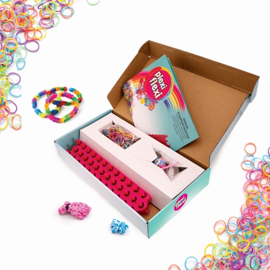 Imagine PLEXI FLEXI GHERGHEF PENTRU IMPLETIT CU 800 ELASTICE DIN CAUCIUC SI 15 ACCESORII