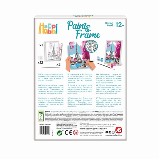 Imagine Pictează și înrămează Parisul primăvara