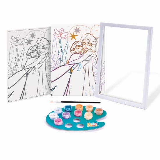 Imagine  Pictează și înrămează Disney Frozen