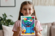 Imagine PICTEAZA SI INRAMEAZA DISNEY STITCH