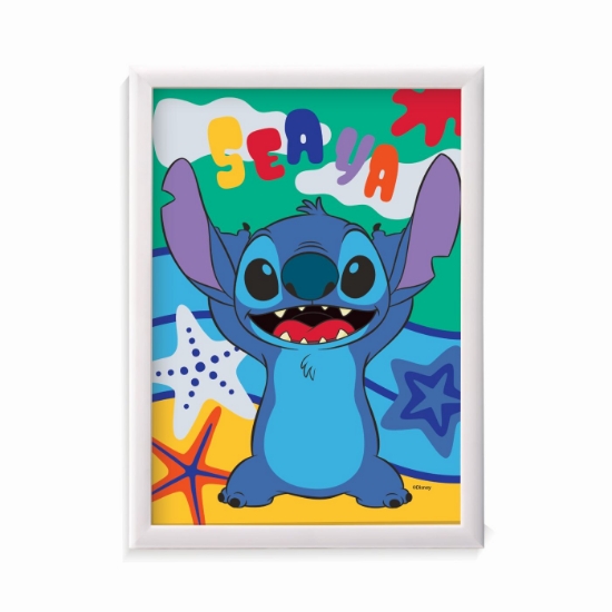 Imagine Pictează și înrămează Disney Stitch