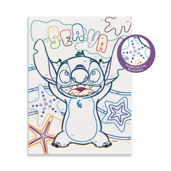 Imagine Pictează și înrămează Disney Stitch