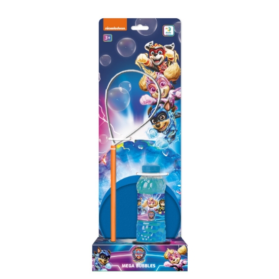 Imagine Patrula Cățelușilor Mighty Heroes – Baloane de Săpun Mega Bubbles 450ml
