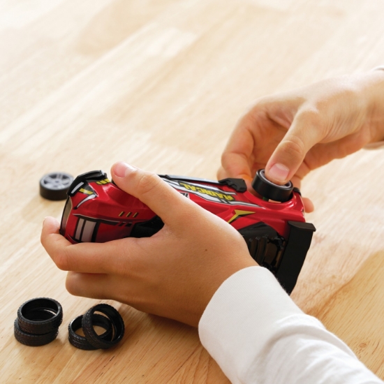 Imagine SILVERLIT EXOST BUILD 2 DRIVE MASINUTA RC ROSIE