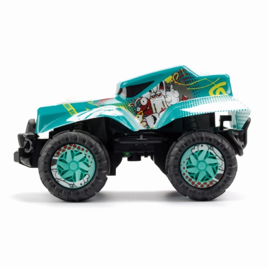 Imagine SILVERIT EXOST MASINA CU TELECOMANDA X MONSTER VERDE