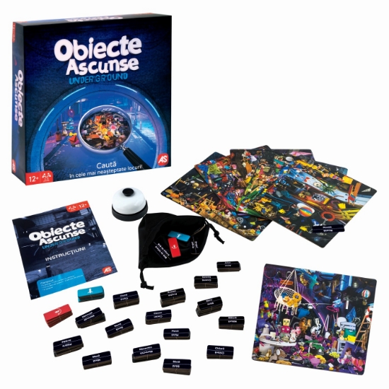 Imagine JOC DE SOCIETATE OBIECTE ASCUNSE UNDERGROUND
