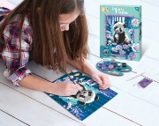 Imagine HAPPI HOBBI PICTEAZA INRAMEAZA PANDA VISATOR