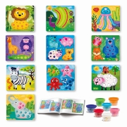 Imagine AS ART SET 7 BORCANASE DE PLASTILINA ANIMALE