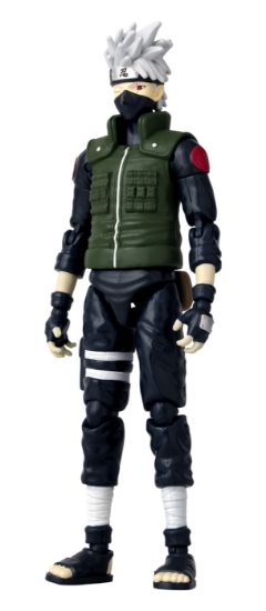 Imagine BANDAI FIGURINA  NARUTO SHIPPUDEN HATAKE KAKASHI FOURTH GREAT NINJA WAR   16.5CM