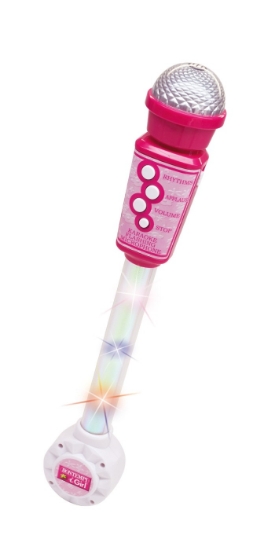 Imagine Bontempi microfon cu lumini Girl