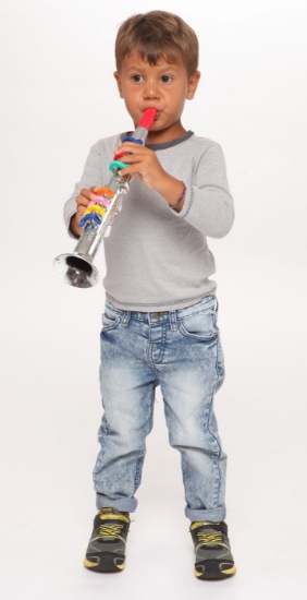 Imagine Bontempi Clarinet cu 8 note colorate