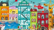 Imagine Hape Puzzle Orașul animat