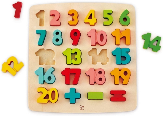 Imagine Hape Puzzle Matematica Chunky