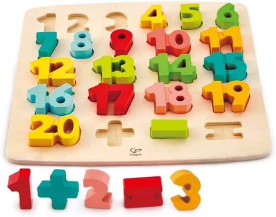 Imagine Hape Puzzle Matematica Chunky
