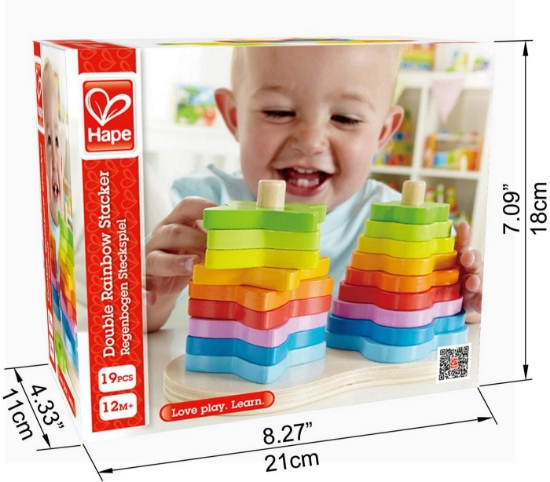 Imagine Hape Turn Dublu Curcubeu