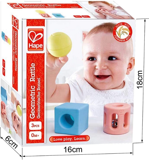 Imagine Hape zornăitoare forme geometrice