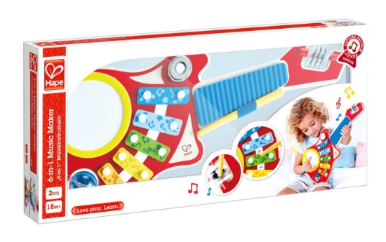 Imagine Hape Set Muzică 6-in-1