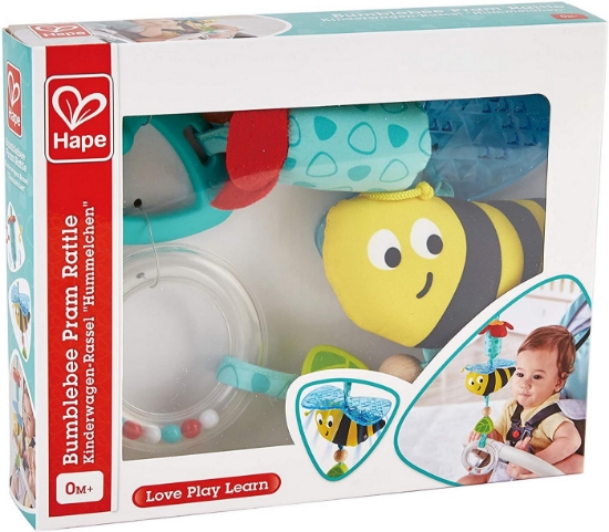 Imagine Hape lănțișor pentru cărucior albinuță zornăitoare