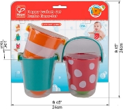 Imagine Hape set găletușele vesele