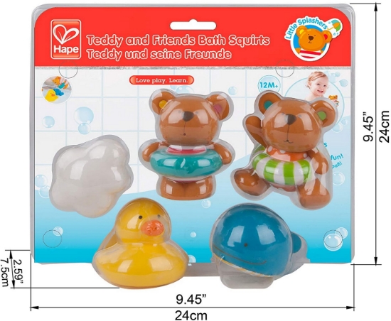 Imagine Hape set Teddy și prietenii