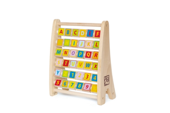 Imagine Hape alfabetar și abac