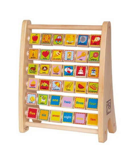 Imagine Hape alfabetar și abac