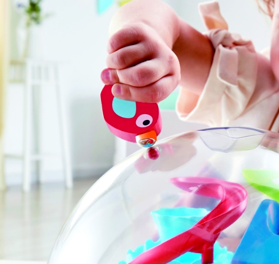 Imagine Hape labirint magnetic cu bile colorate