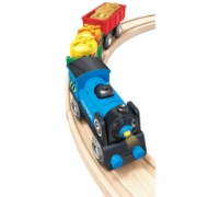 Imagine Hape Tren marfar cu două vagoane