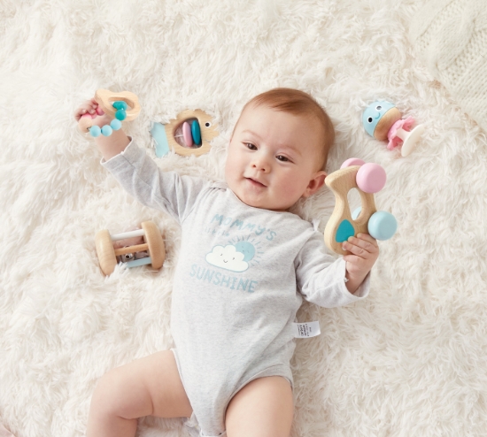 Imagine Hape – Set 5 jucării zornăitoare senzoriale