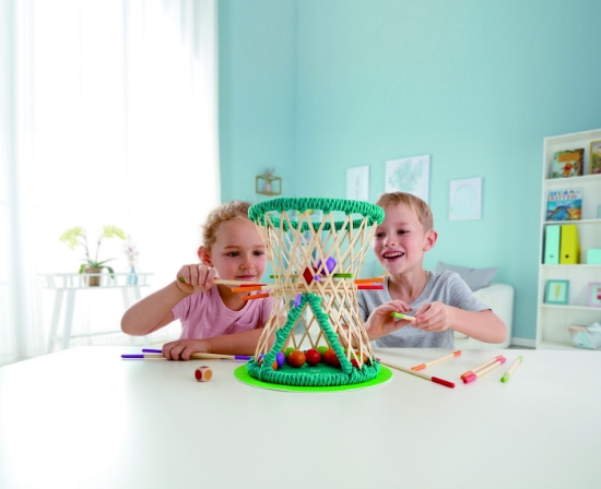 Imagine Hape joc Pallina de abilitate și strategie din lemn