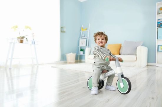 Imagine Bicicletă de echilibru Hape cu 3 roți, verde