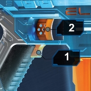Imagine NERF BLASTER ELITE 2.0 TURBINE CS-18