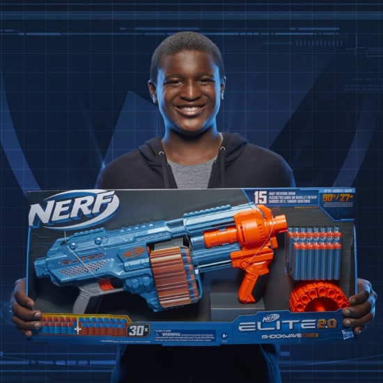 Imagine NERF BLASTER 2.0 ELITE SHOCKWAVE RD-15