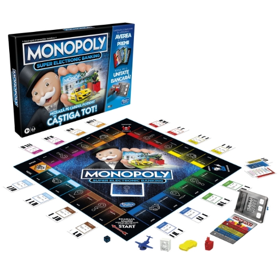Imagine MONOPOLY SUPER ELECTRONIC BANKING - CASTIGA TOT