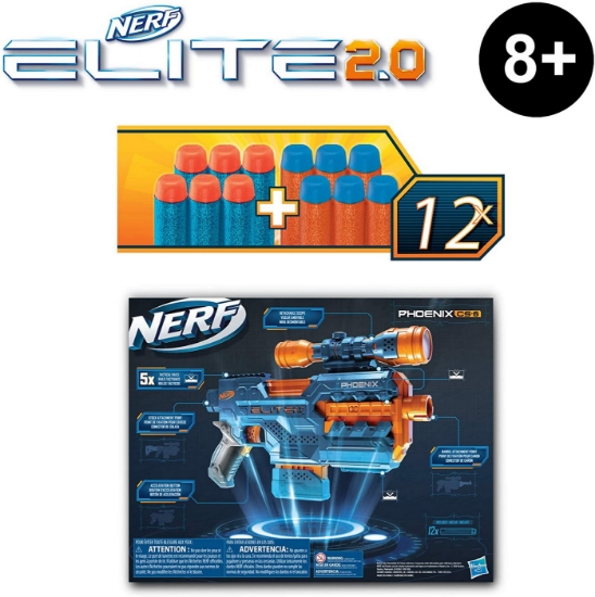 Imagine NERF BLASTER ELITE 2.0 PHOENIX CS6