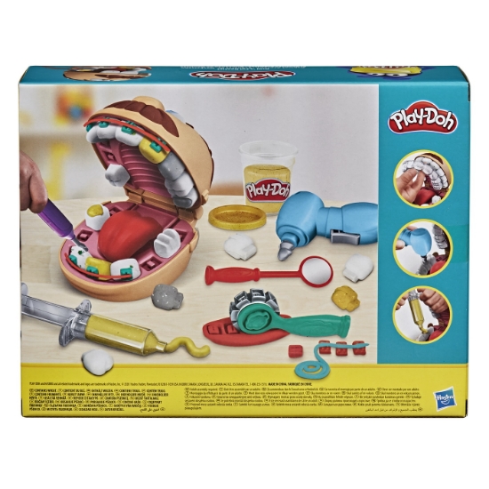 Imagine Play-Doh Set dentistul cu accesorii și dinți colorați