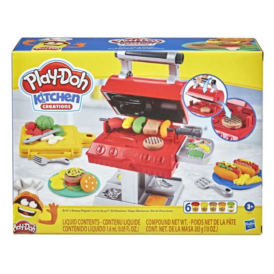 Imagine PLAY-DOH SET GRATAR CU FORME SI STAMPILE