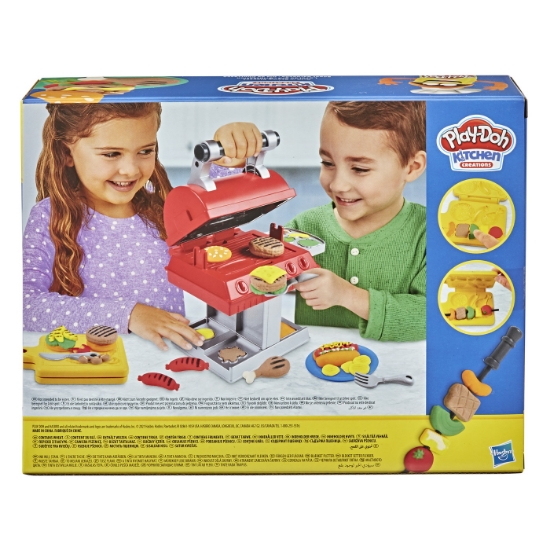 Imagine Play-Doh Set grătar cu forme și ștampile