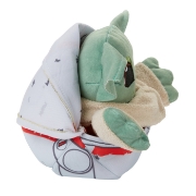 Imagine STAR WARS BABY YODA MANDALORIANUL SE ASCUNDE