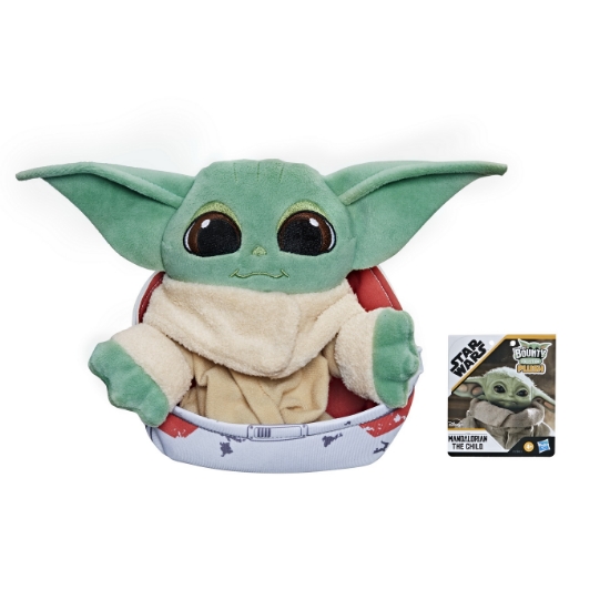 Imagine Star Wars Baby Yoda Mandalorianul se ascunde